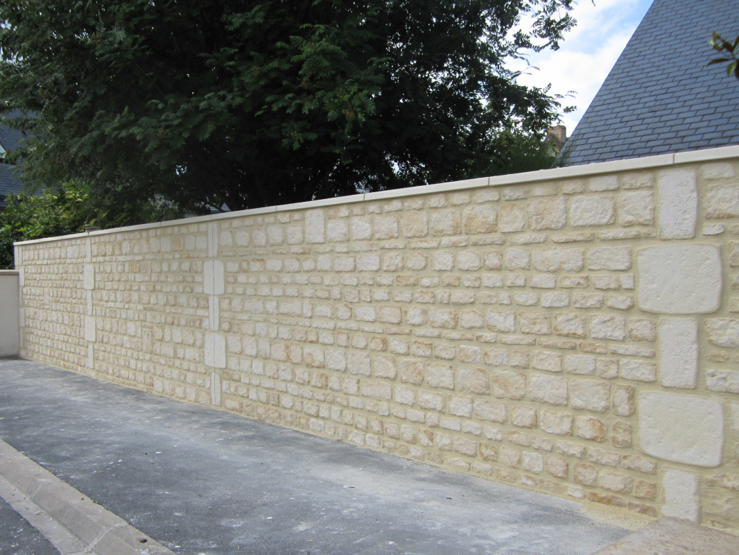 Parement de murs et murets Structures en Béton Moulé — free download